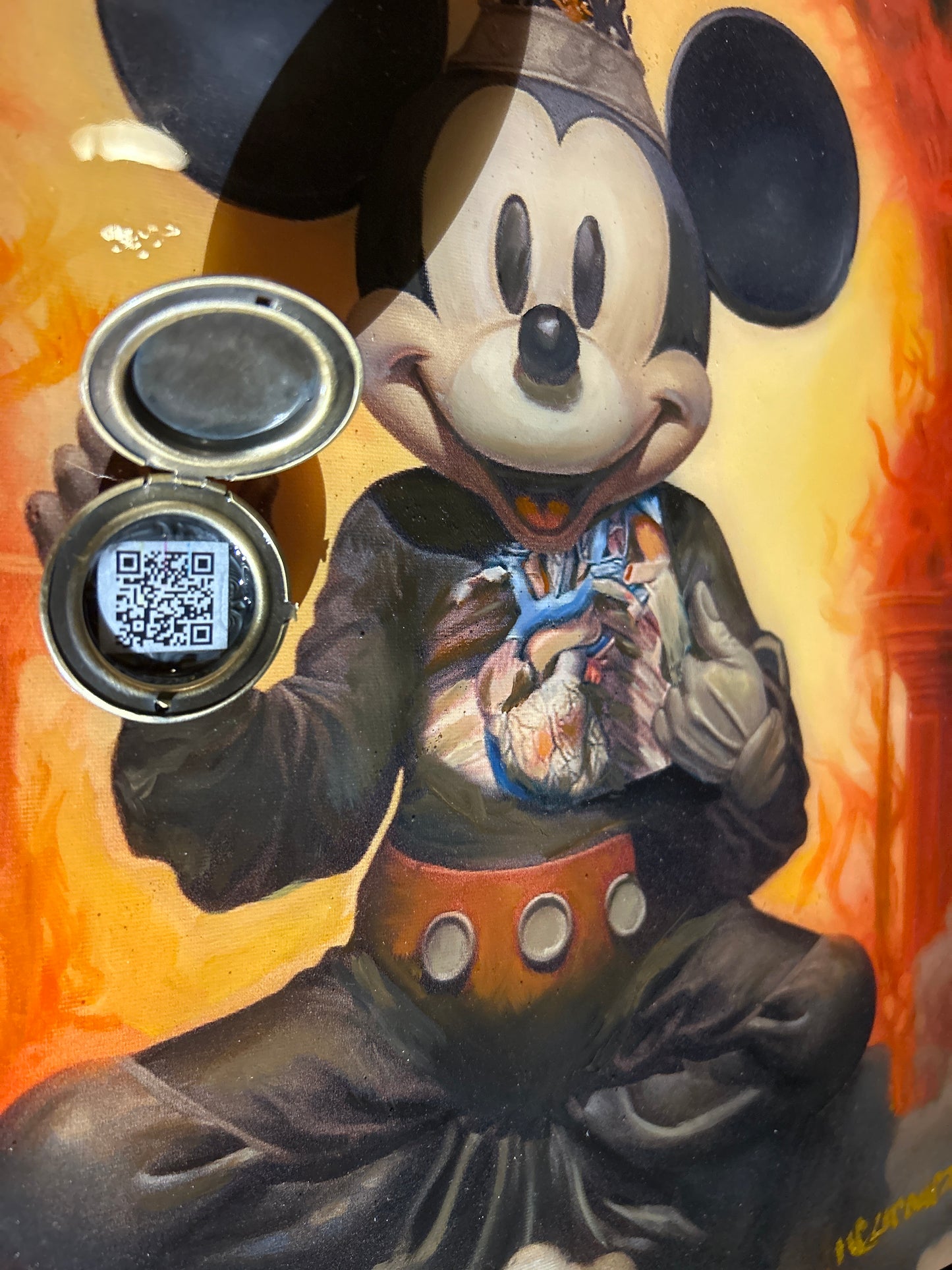 Baphomet Mickey Mouse(original)